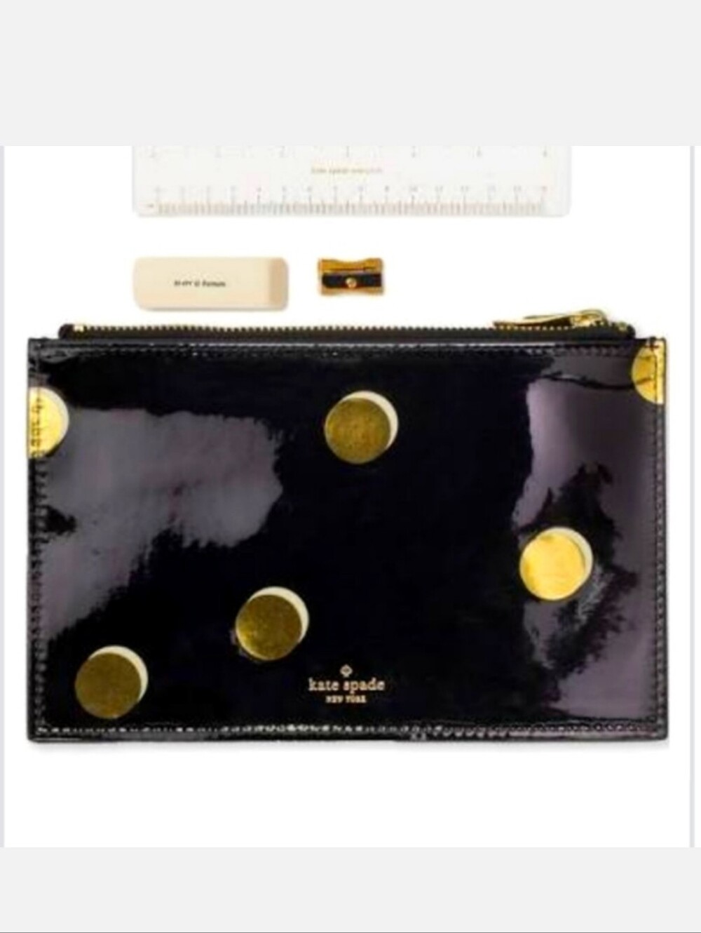NWT Kate Spade Zipper Clutch+Accessories!